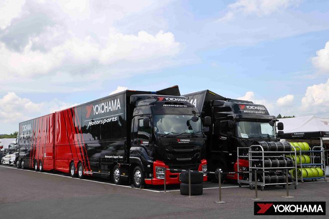 スーパーGT第4戦もてぎでは約1260本が持ち込まれるヨコハマタイヤ