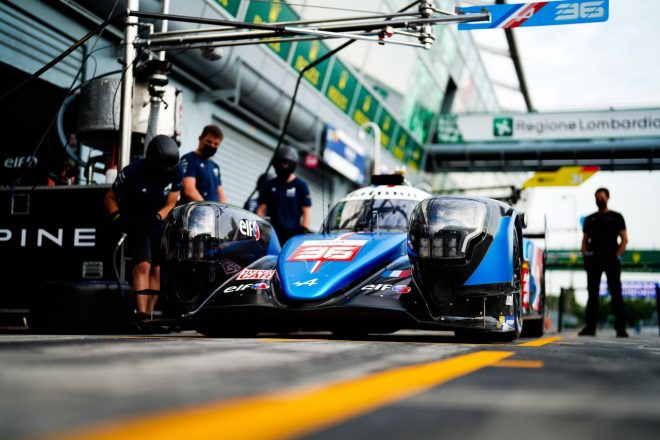 アルピーヌ・エルフ・マットミュートの36号車アルピーヌA480・ギブソン