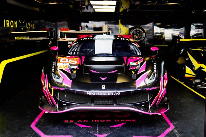 アイアン・リンクスの85号車フェラーリ488 GTE Evo