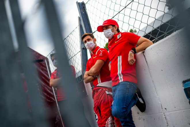 ダニエル・セラとミゲル・モリーナ（AFコルセ）