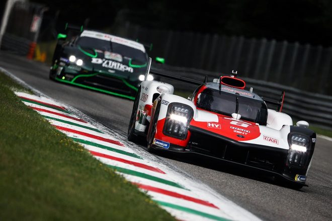 WEC第3戦モンツァ、初日FP1で2番手タイムをマークした8号車トヨタGR010ハイブリッド