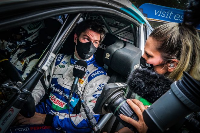 テーム・スニネン（フォード・フィエスタWRC）　2021年WRC第7戦エストニア