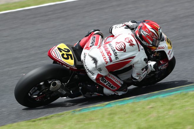 名越哲平（MuSASHi RT HARC-PRO.Honda）／2021年全日本ロード第5戦鈴鹿 JSB1000 予選