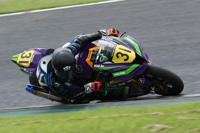 大久保光（EVA RT初号機 Webike TRICKSTAR）／2021年全日本ロード第5戦鈴鹿 JSB1000 予選