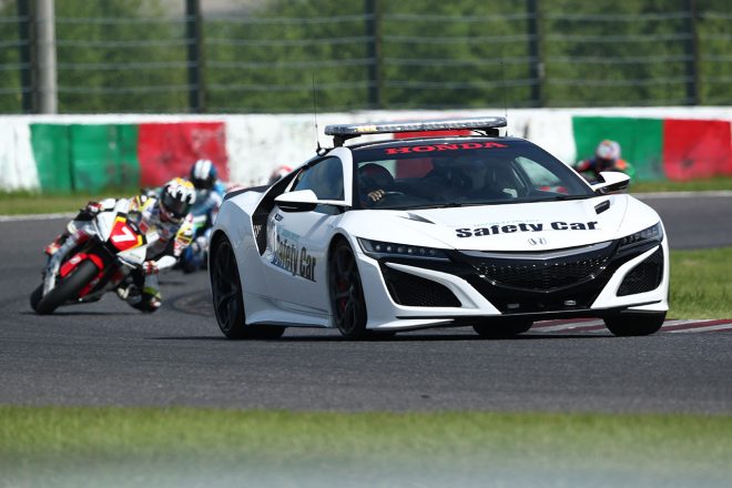 2021年全日本ロード第5戦鈴鹿 JSB1000 レース1 セーフティカー導入
