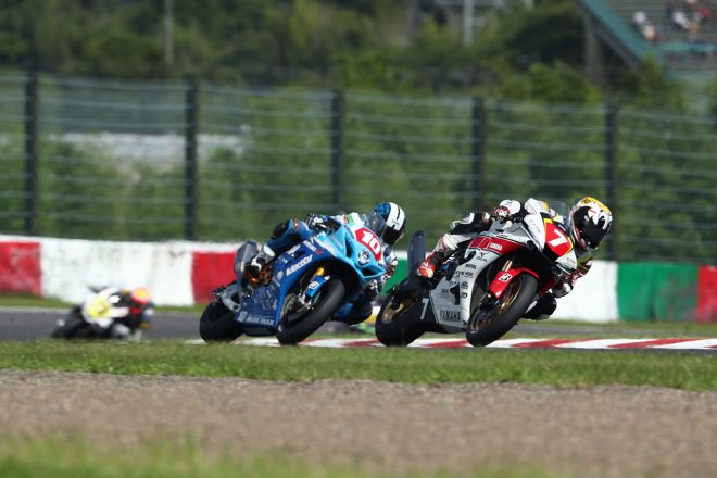 2021年全日本ロード第5戦鈴鹿 JSB1000 レース1 セーフティカー明け