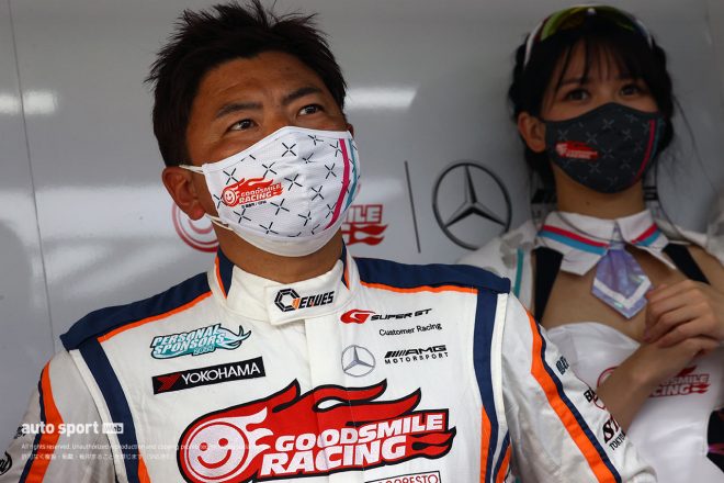 2021スーパーGT第4戦もてぎ　グッドスマイル 初音ミク AMG（片岡龍也）