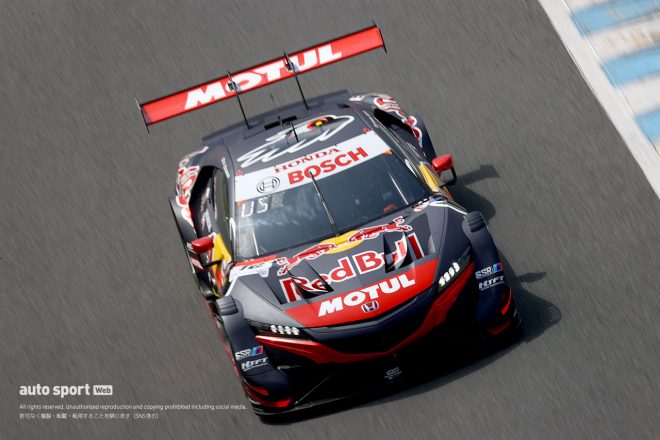 2021スーパーGT第4戦もてぎ　Red Bull MOTUL MUGEN NSX-GT（笹原右京／大湯都史樹）