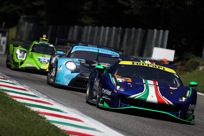 LMGTEアマクラスの予選3番手に入ったチェティラー・レーシングのフェラーリ488 GTE Evo