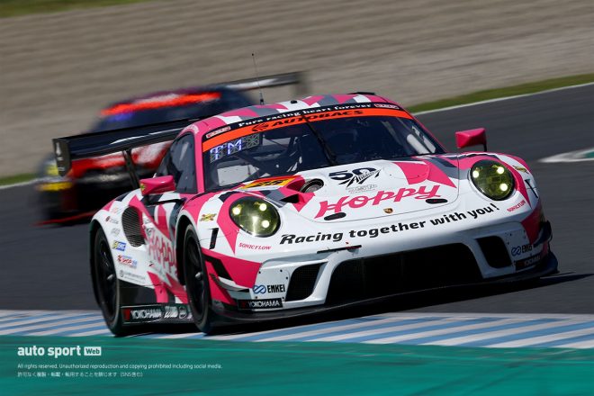 2021スーパーGT第4戦もてぎ HOPPY Porsche(松井孝允/佐藤公哉)