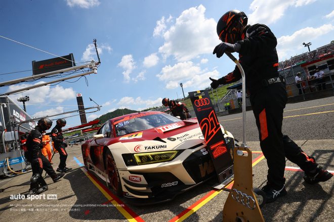 2021スーパーGT第4戦もてぎ　Hitotsuyama Audi R8 LMS（川端伸太朗／篠原拓朗）