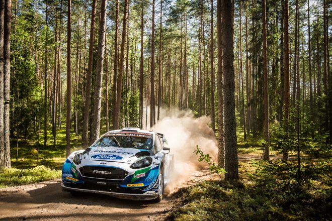 テーム・スニネン（フォード・フィエスタWRC）　2021年WRC第7戦エストニア