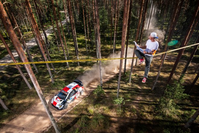 エルフィン・エバンス（トヨタ・ヤリスWRC）　2021年WRC第7戦エストニア