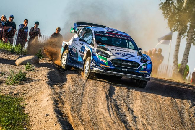 ガス・グリーンスミス（フォード・フィエスタWRC）　2021年WRC第7戦エストニア