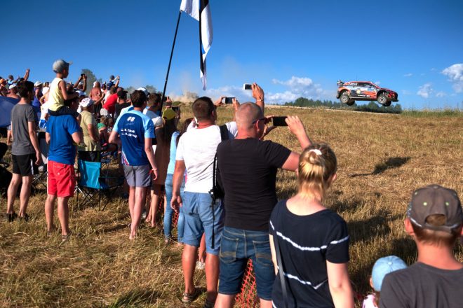 オット・タナク（ヒュンダイi20クーペWRC）　2021年WRC第7戦エストニア