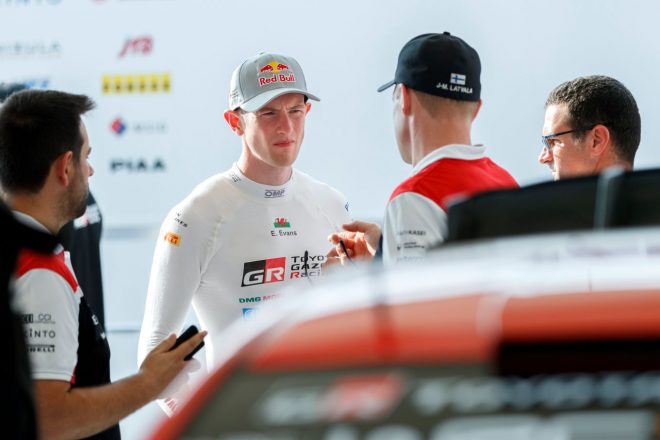 エルフィン・エバンス(トヨタ・ヤリスWRC) 2021年WRC第7戦エストニア
