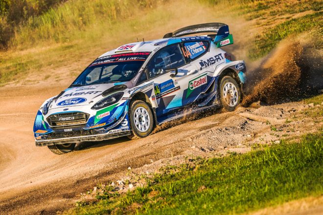 ガス・グリーンスミス（フォード・フィエスタWRC）　2021年WRC第7戦エストニア