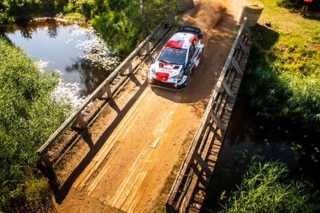 カッレ・ロバンペラ(トヨタ・ヤリスWRC) 2021年WRC第7戦エストニア