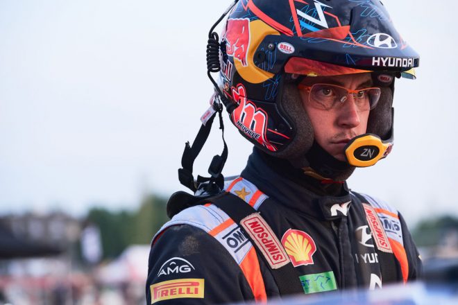 ティエリー・ヌービル（ヒュンダイi20クーペWRC）　2021年WRC第7戦エストニア