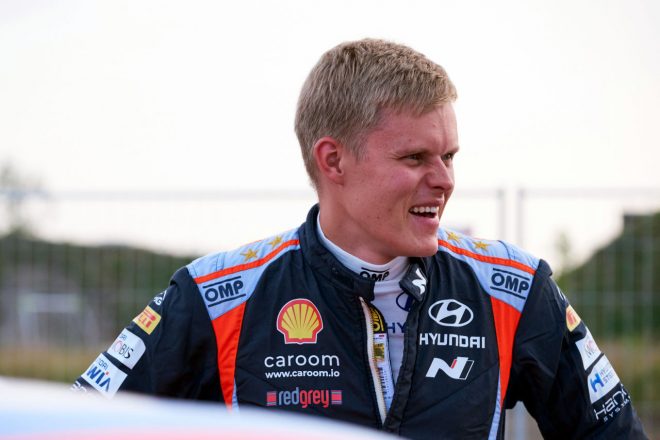 オット・タナク（ヒュンダイi20クーペWRC）　2021年WRC第7戦エストニア