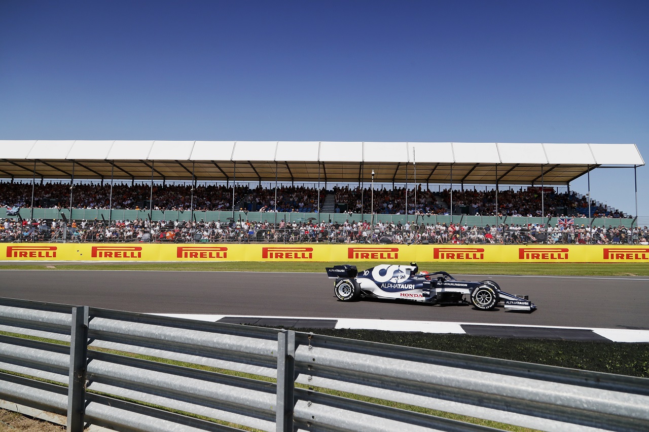 2021年F1第10戦イギリスGP　ピエール・ガスリー（アルファタウリ・ホンダ）