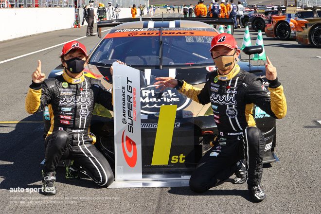 2021スーパーGT第4戦もてぎを制したmuta Racing Lotus MC（加藤寛規／阪口良平）