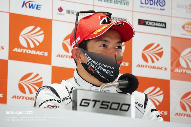 2021スーパーGT第4戦もてぎ　山本尚貴（STANLEY NSX-GT）