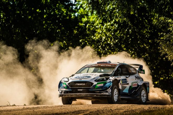 ガス・グリーンスミス(フォード・フィエスタWRC) 2021年WRC第7戦エストニア