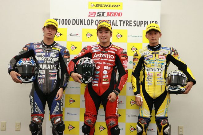 2021年全日本ロード第5戦鈴鹿 ST1000 決勝 トップ3会見