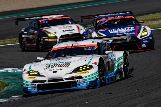 2021スーパーGT第4戦もてぎ　SYNTIUM LMcorsa GR Supra GT（吉本大樹／河野駿佑）