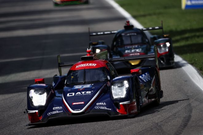 LMP2クラスを制したユナイテッド・オートスポーツUSAの22号車オレカ。総合でも3位に入っている。