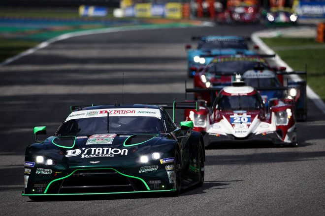 クラス3位となったDステーション・レーシングの777号車アストンマーティン・バンテージAMR