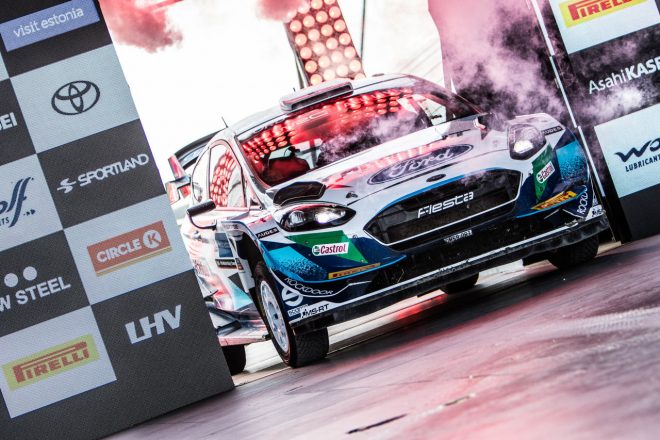 テーム・スニネン（フォード・フィエスタWRC）　2021年WRC第7戦エストニア