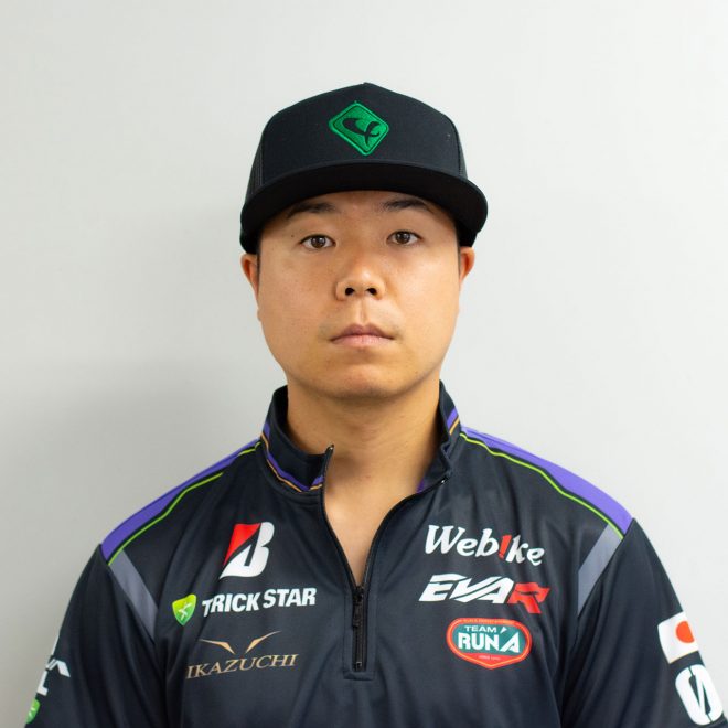 2021年鈴鹿8耐に参戦する大久保光（エヴァRT初号機 Webike TRICK STAR）
