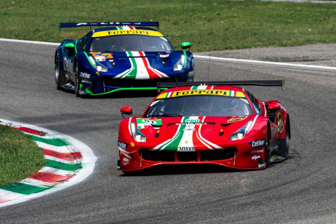 WECのLM-GTEカテゴリーに参戦しているフェラーリ488 GTE Evo