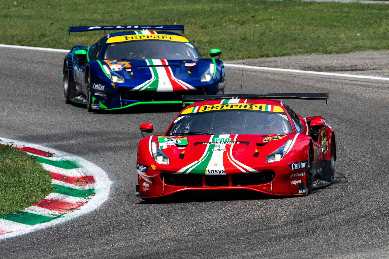 WECのLM-GTEカテゴリーに参戦しているフェラーリ488 GTE Evo