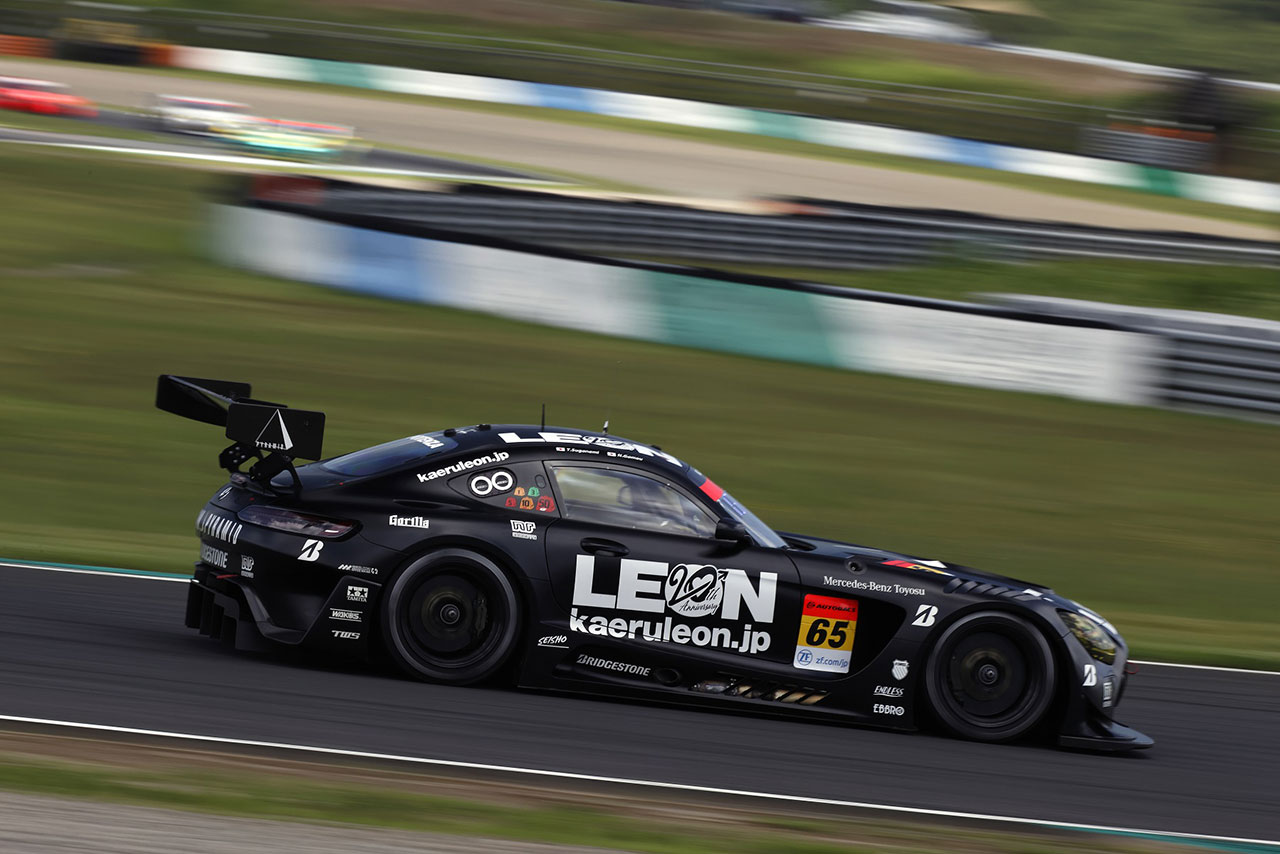 2021スーパーGT第4戦もてぎ　LEON PYRAMID AMG（蒲生尚弥／菅波冬悟）