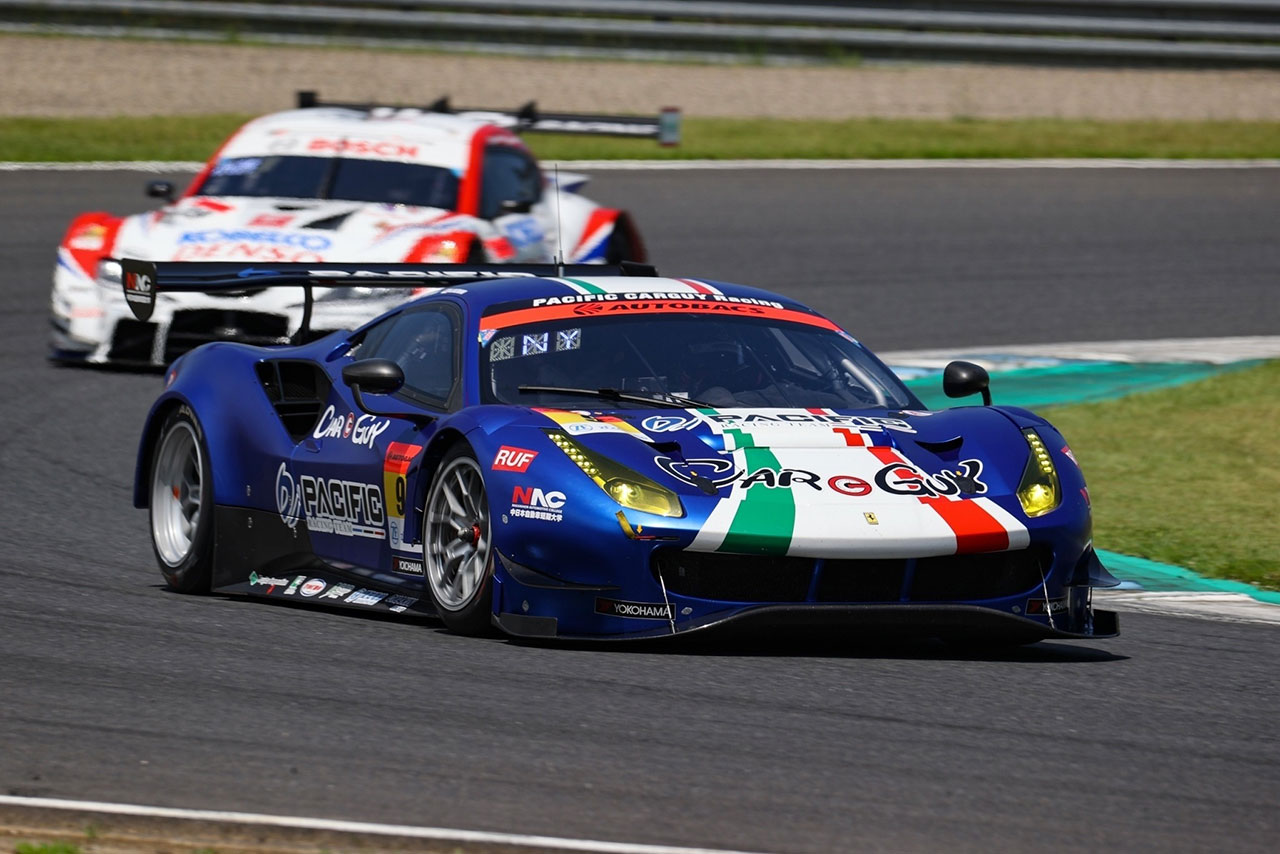 2021スーパーGT第4戦もてぎ　PACIFIC NAC CARGUY Ferrari（ケイ・コッツォリーノ／横溝直輝）