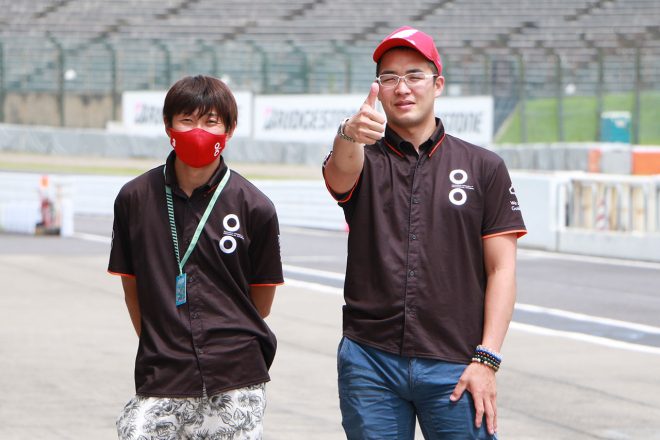 日浦大治朗、濱原颯道（Honda Dream RT 桜井ホンダ）／2021全日本ロード第5戦MFJ-GP鈴鹿
