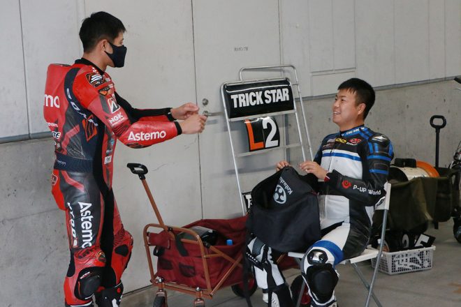 清成龍一（Astemo Honda Dream SI Racing）、大久保光（EVA RT初号機 Webike TRICKSTAR）／2021全日本ロード第5戦MFJ-GP鈴鹿