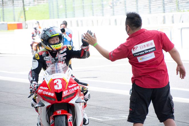 小山知良（日本郵便HondaDream TP）／2021全日本ロード第5戦MFJ-GP鈴鹿