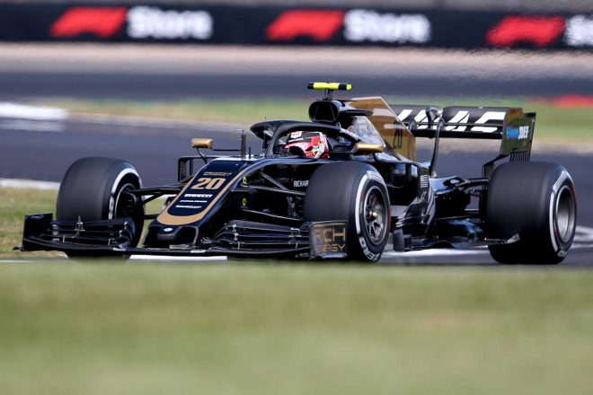 2019年F1第10戦イギリスGP　ケビン・マグヌッセン（ハース）