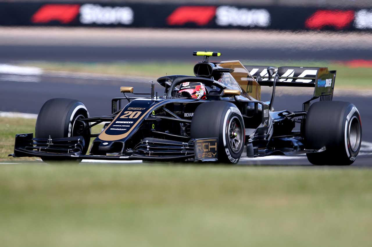 2019年F1第10戦イギリスGP　ケビン・マグヌッセン（ハース）