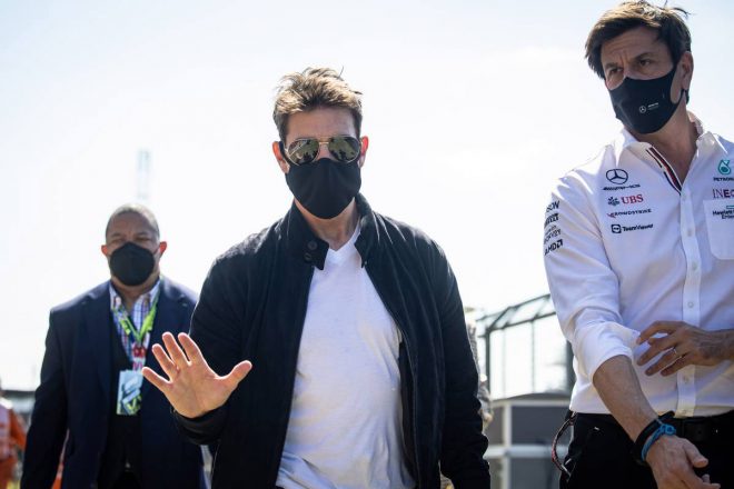 イギリスGPに来られたトム・クルーズさん