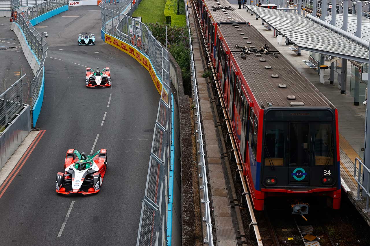 2020／2021年フォーミュラE第12～13戦ロンドンE-Prix　フリー走行