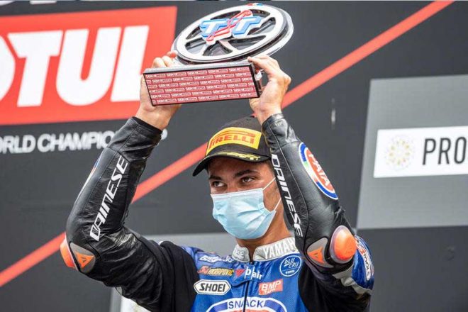 2021年SBK第5戦オランダ　トプラク・ラズガットリオグル（Pata Yamaha with BRIXX WorldSBK）