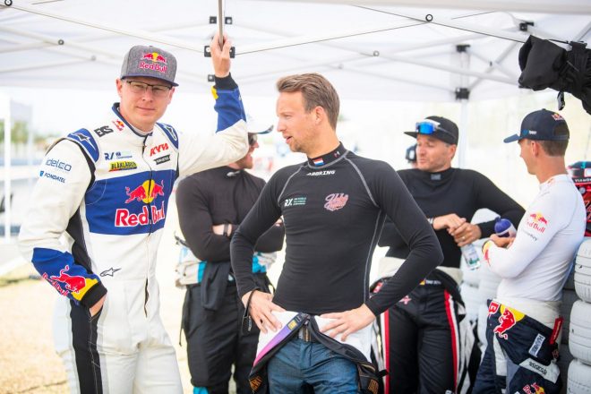 今季はアウディへの電撃スイッチを表明した3冠王者ヨハン・クリストファーソンや、WRC世界ラリー選手権経験者ケビン・アブリング（ルノー・メガーヌR.S.RXスーパーカー）ら、豪華な顔ぶれが参戦する