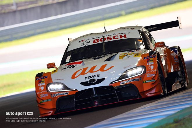2021スーパーGT第4戦もてぎ　au TOM’S GR Supra（関口雄飛／坪井翔）