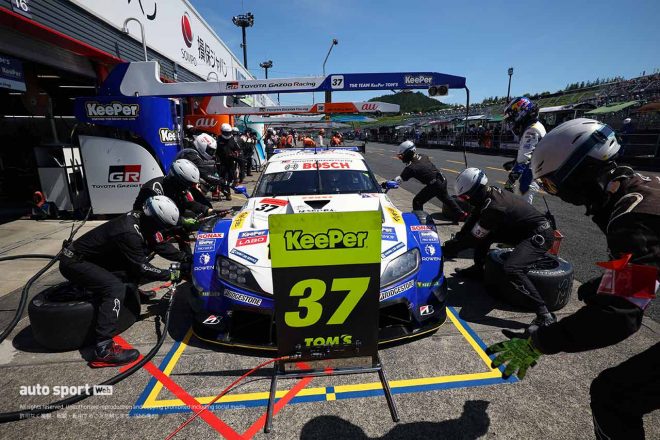 2021スーパーGT第4戦もてぎ　KeePer TOM’S GR Supra（平川亮／阪口晴南）