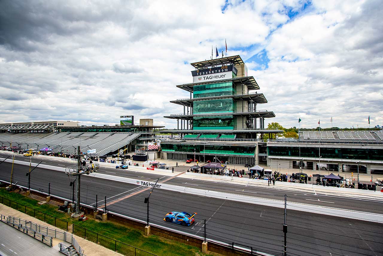 2020年、インディアナポリスのロードコースで開催されたインターコンチネンタルGTチャレンジのインディアナポリス8時間レース